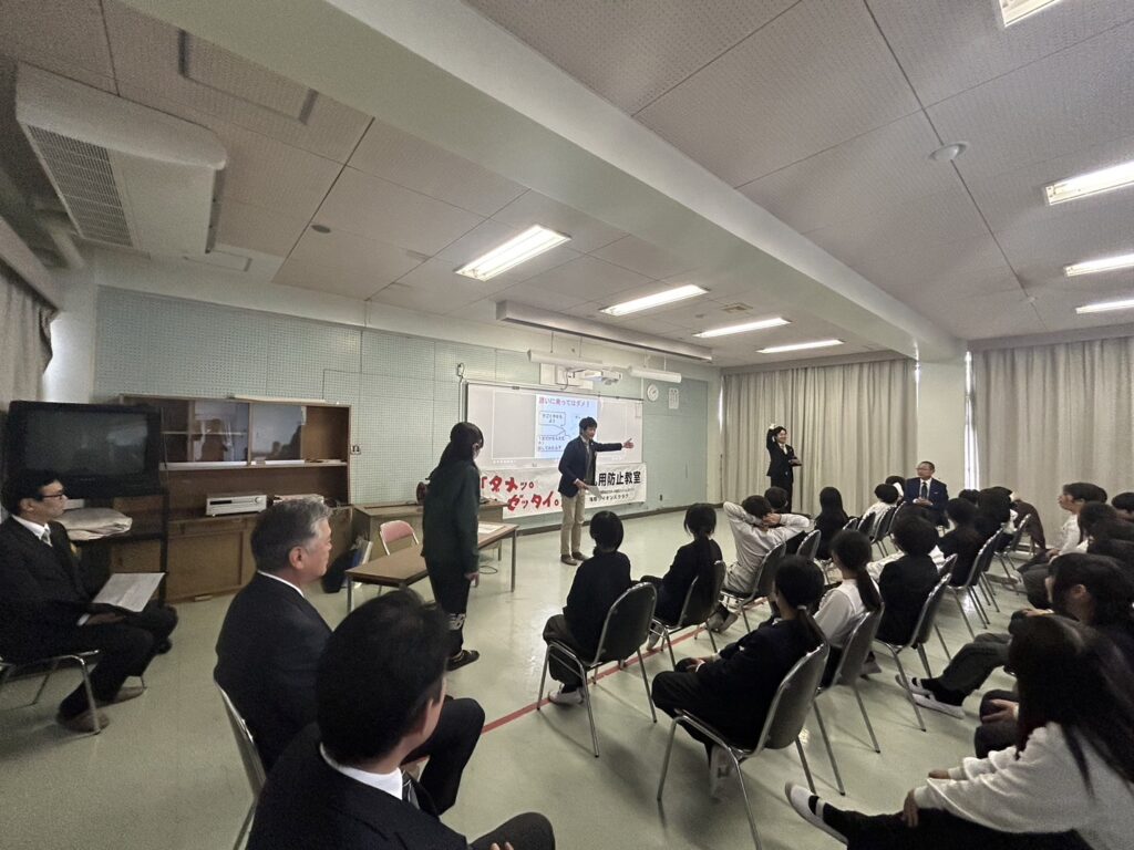 薬物乱用防止講座 蒲郡市立中央小学校へ訪問【奉仕活動】