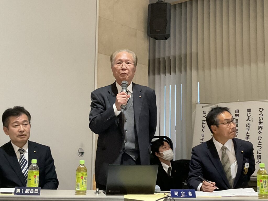 J-TEC社 取締役専務執行役員 大須賀俊裕氏の講演を拝聴～再生医療のまち蒲郡～【奉仕活動】